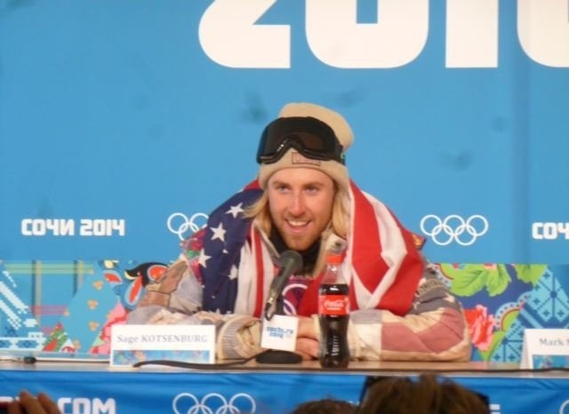 Sage Kotsenburg, amerykański snowboardzista wywalczył złoto...