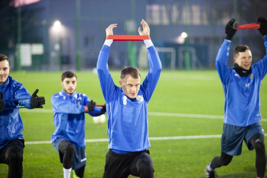 Hutnik Kraków. Pierwszy trening w 2020 roku