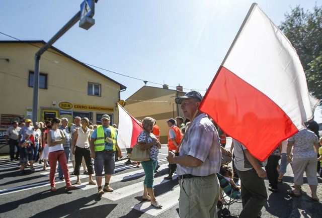 W ub. tygodniu drogę blokowali mieszkańcy Babicy.