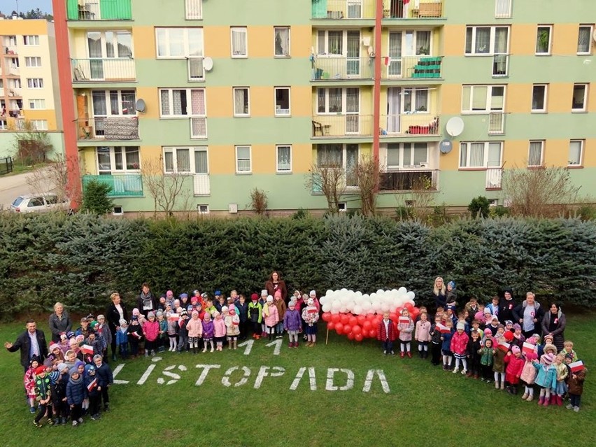 Muszyna. Przedszkolaki uroczyście świętowały 101 rocznicę odzyskania niepodległości [ZDJĘCIA]