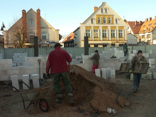 Nowy budynek Centrum Informacji Turystycznej w Ustce ma być oddany do użytku we wrześniu tego roku. Fot. H. Bierndgarski