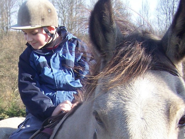 To zdjęcie to tylko wspomnienie po konnej pasji Michała. Chłopiec po wypadku był w szoku.