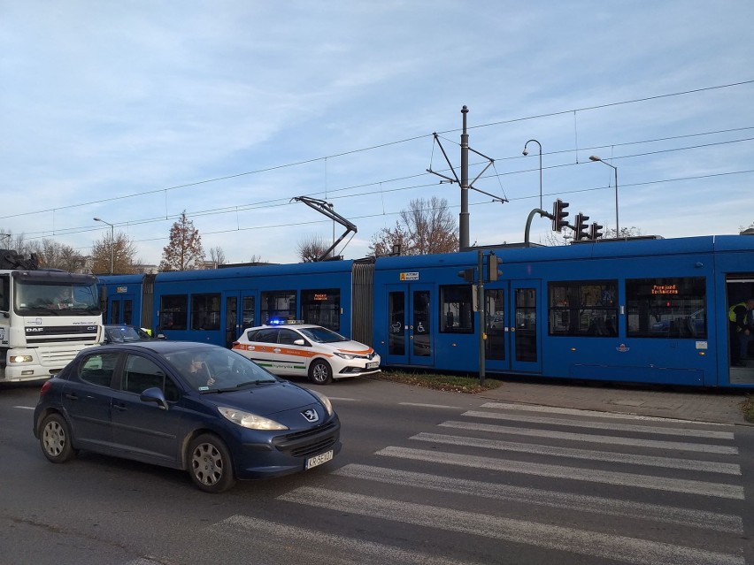 Kraków. Fatalny wypadek. Tramwaj potrącił rowerzystę