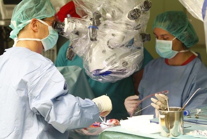 Operacja rhizotomii w szpitalu w Zdrojach