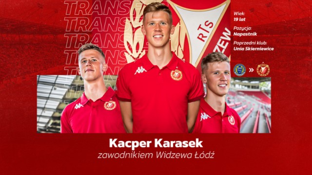 Kacper Karasek został widzewiakiem