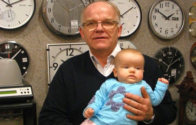 Dziadek Jan Meller dumny jest ze swej wnuczki Julii Wojciechowskiej. To dziś również bardzo popularne  imię
