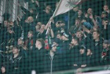 Kibice GKS Tychy w Sosnowcu ZDJĘCIA Fani gości dopingowali swój zespół na meczu z Zagłębiem