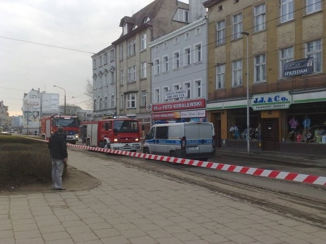 Pożar wybuchł przy ul. Sikorskiego w Gorzowie około ósmej rano.