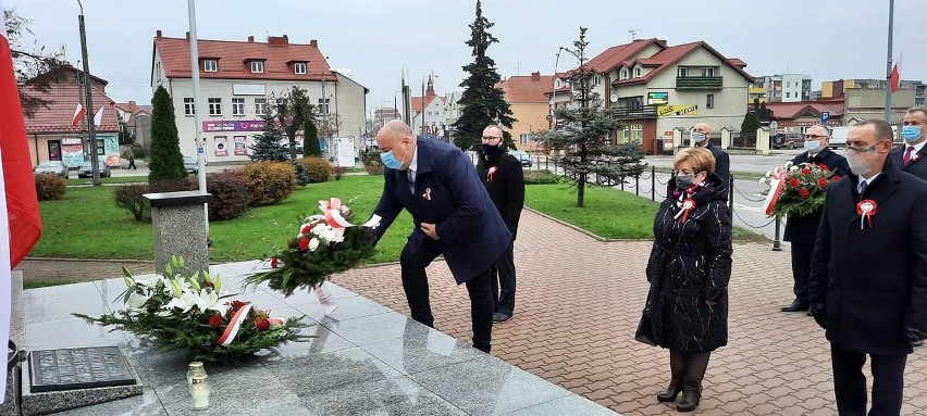 Grajewo. Władze miasta uczciły 102. rocznicę odzyskania niepodległości przez Polskę (zdjęcia)