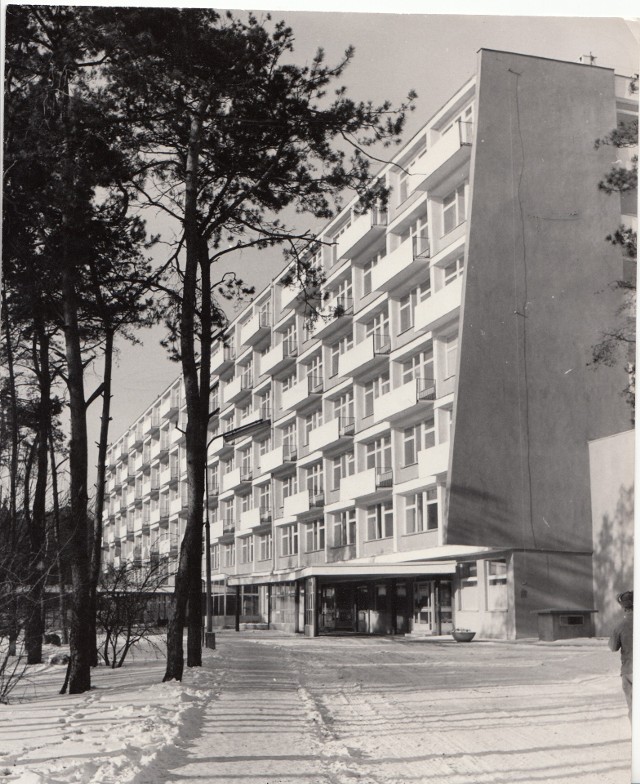 Szpital na Bielanach w latach 70.