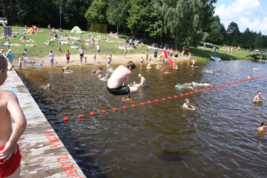 Gdy świeci słońce plaże w naszym regionie zawsze przeżywają...