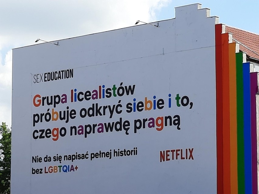 We Wrzeszczu pojawił się mural Netflixa wspierający...