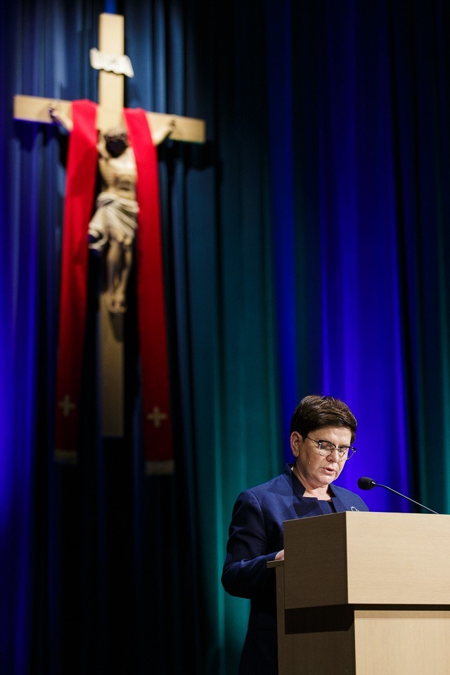 Wicepremier Beata Szydło odwiedziła Seminarium w Tarnowie [ZDJĘCIA]