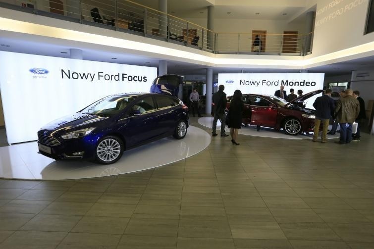Prezentacja nowego Forda Focusa i Mondeo w Kielcach...