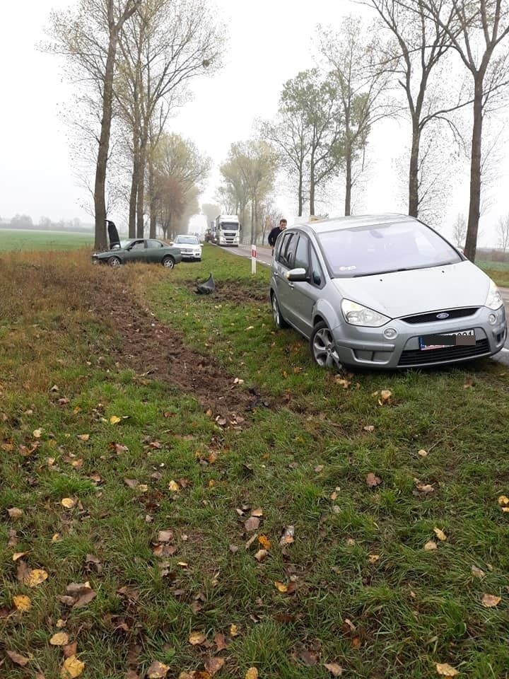 Bobry. Karambol pięciu pojazdów na DK 65 (zdjęcia)