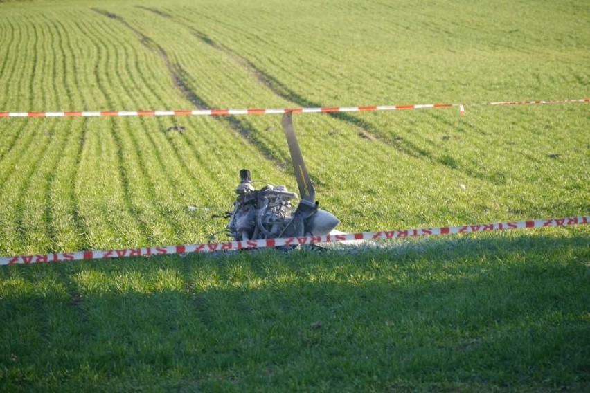 Wypadek w Krzeczynie Wielkim pod Lubinem