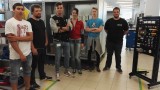 Młodzi Węgrzy z Erasmusa w białostockiej firmie Automatyka Pomiary Sterowanie