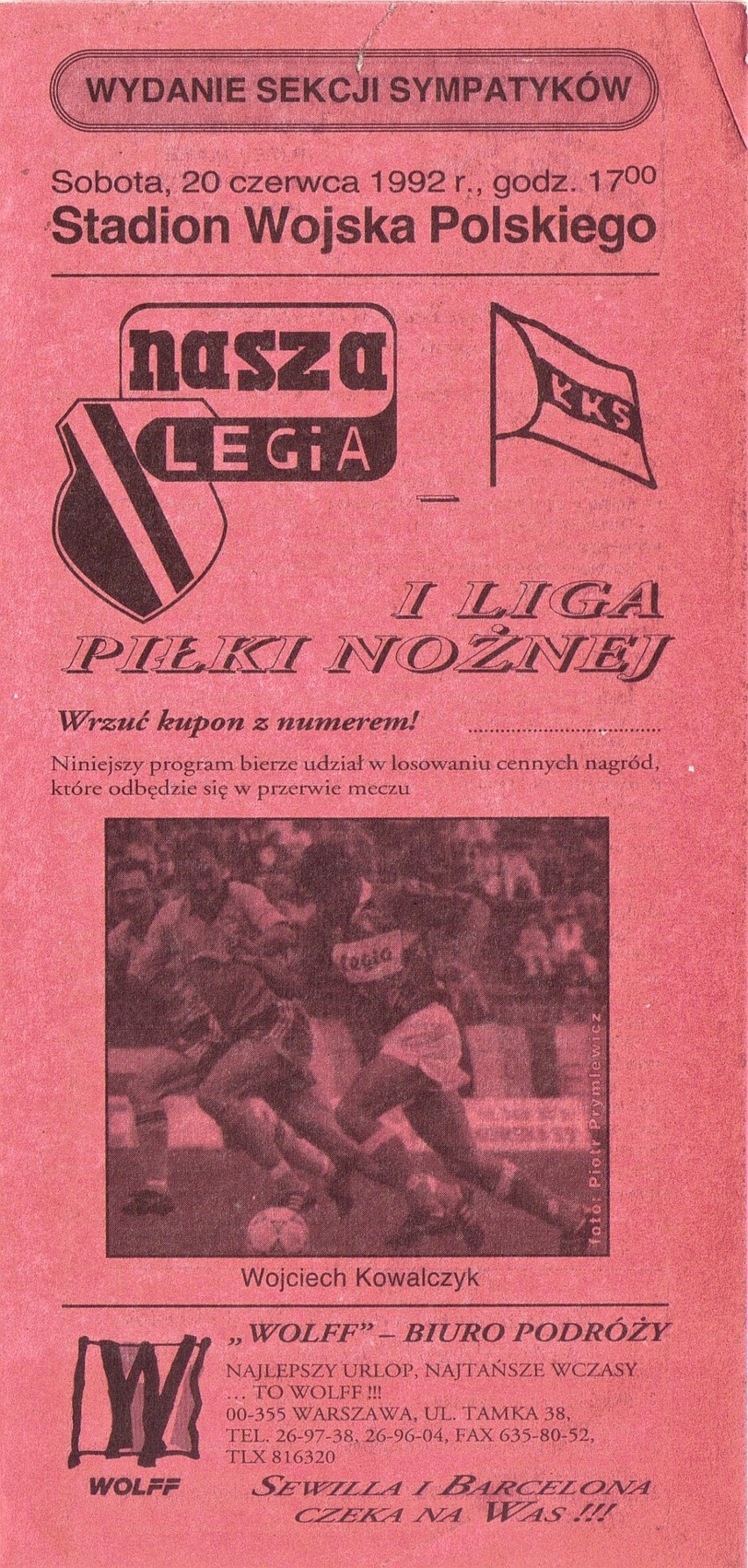 ŁKS - Legia. Stare programy z meczów. Zobacz jak zmieniał się świat