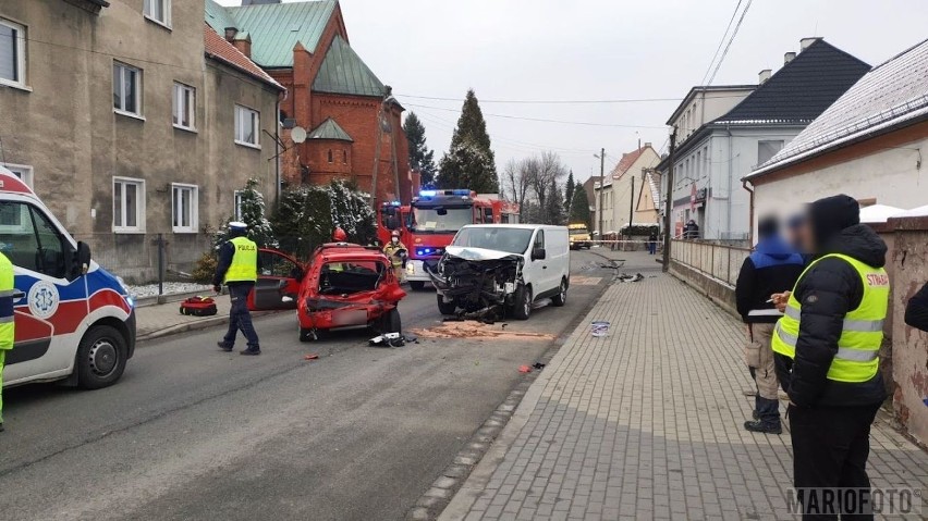 Groźny wypadek na ul. Popiełuszki w Opolu.