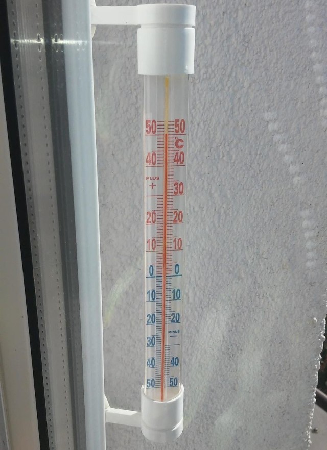Temperatura zaobserwowana przez naszego Czytelnika 8 sierpnia o godz 16.20