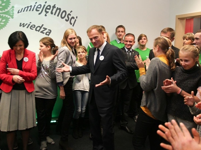Donald Tusk na otwarciu Siemacha Spot w Rzeszowie [FOTO]