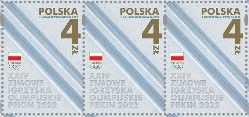 XXIV Zimowe Igrzyska Olimpijskie Pekin 2022. Poczta Polska wydała specjalny znaczek