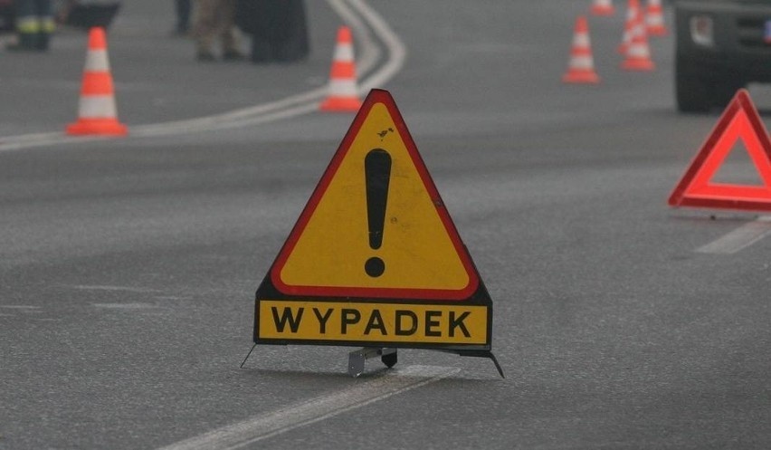 Wypadek przy wjeździe do Szczecina od strony Płon