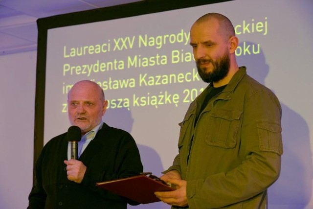Jerzy Plutowicz i Michał Książek - laureaci 25. Nagrody im. Wiesława Kazaneckiego