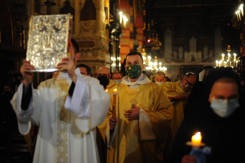 Uroczysta msza św. w Bazylice Mariackiej