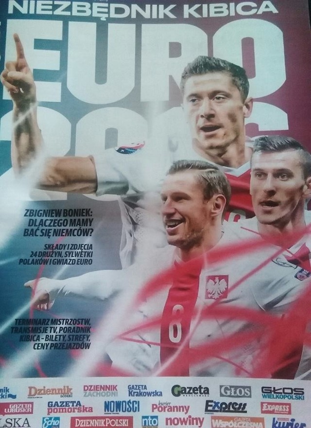 W Chojnicach też od dziś kibicują reprezentacji Polski na EURO 2016