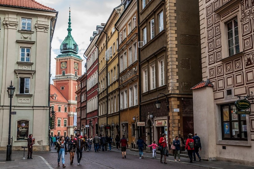 Starówka oferuje spacerowiczom niezwykłe widoki i atmosferę.