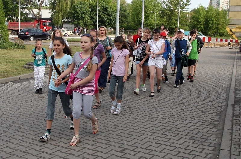 Dzieci odwiedziły fabrykę w Policach
