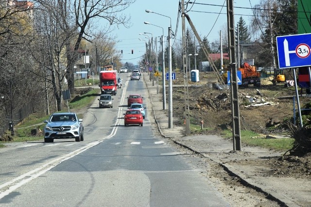 Uwaga kierowcy, utrudnienia na Cieszyńskiej w Bielsku-Białej