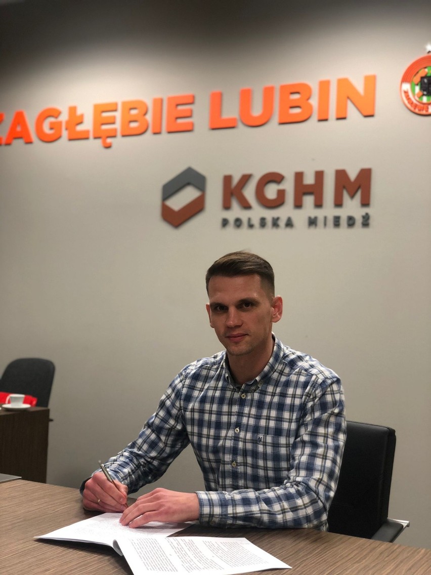 Bartosz Kopacz wrócił do Zagłębia Lubin. Obrońca podpisał 3,5-letni kontrakt