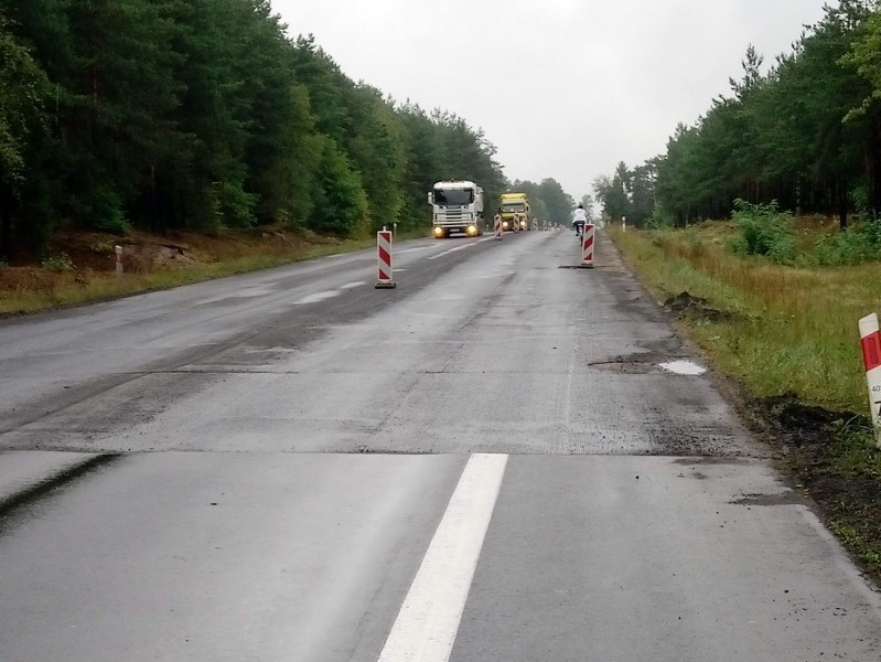 Rozpoczął się remont drogi krajowej nr 19 Domostawa -...