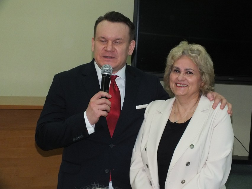 Podczas spotkania w Starachowicach Dominik Tarczyński promował kandydatów