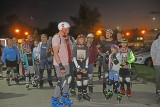 Nightskating ulicami Mysłowic. Wspaniała zabawa w mieście. Zobaczcie, kto jechał na łyżworolkach