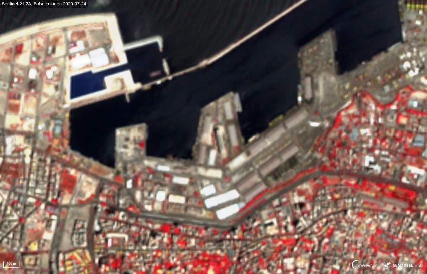 Eksplozja w Bejrucie widziana z kosmosu. Zobacz, jak ogrom...