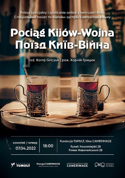 Projekcja filmu "Pociąg Kijów-Wojna" odbędzie się 7 kwietnia w Fundacji Tumult