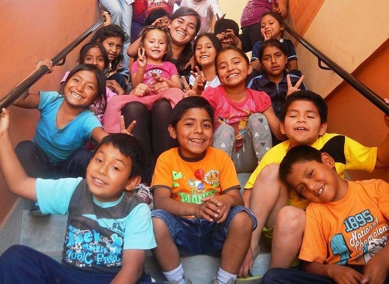 Dzieci ze Szkoły Podstawowej w Harmężach z pomocą rówieśnikom w Peru