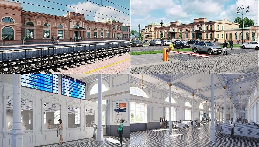 Dworzec PKP w Białymstoku, który jest największym dworcem...