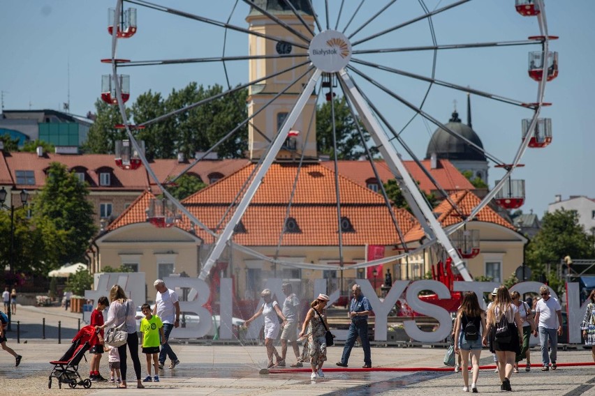 Spytaliśmy białostoczan, czy lubią upały. Większość z nich...