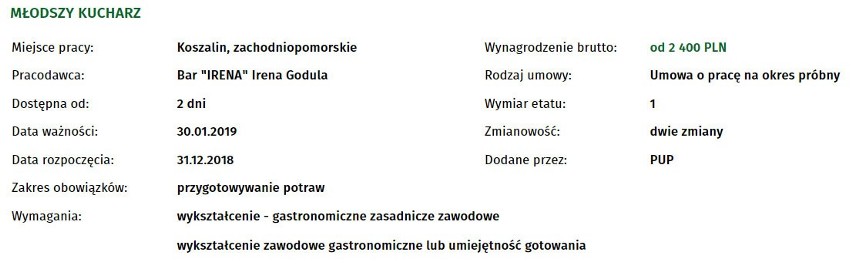 Szukasz pracy w Koszalinie i okolicach? Sprawdź aktualne...