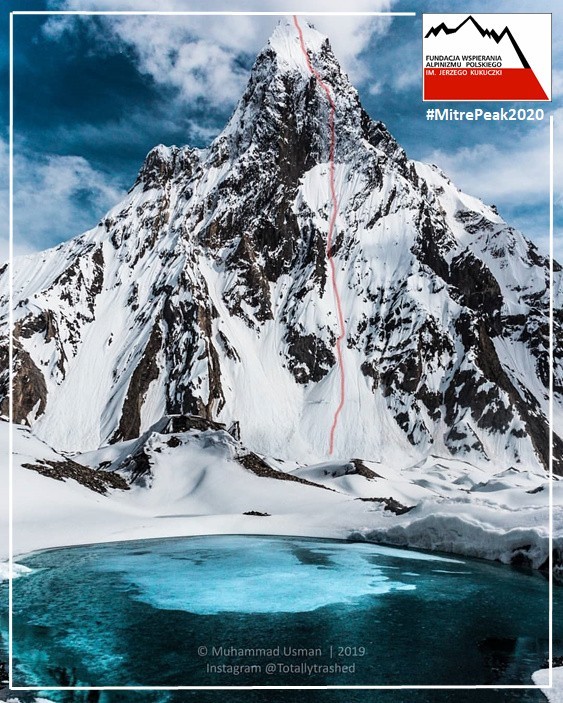 Trzech Ślązaków w składzie zimowej wyprawy na Mitre Peak w Karakorum. Potrzebne wsparcie. Trwa zrzutka