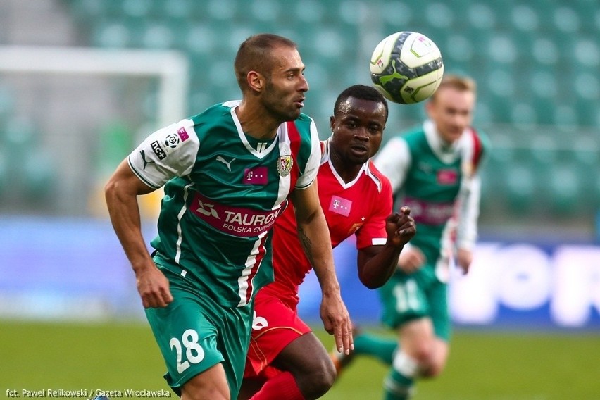 Śląsk Wrocław – Widzew Łódź 1:0. Trzy punkty dla WKS-u (WYNIK, ZDJĘCIA)