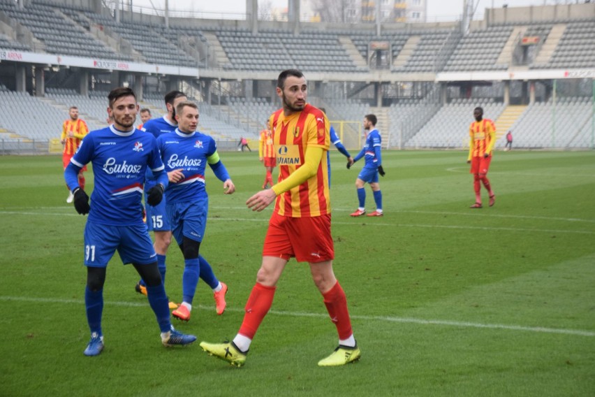 Korona wygrała z Podbeskidziem 1:0. Karagounis wrócił do Kielc