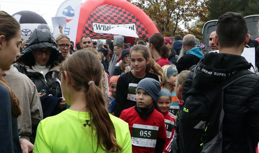 W biegach dziecięcych towarzyszących "Bronek Run - Forest...