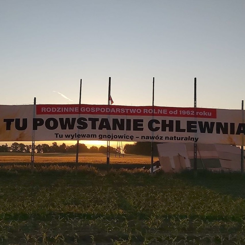 „Tu powstanie chlewnia. Tu wylewam gnojowicę – nawóz...