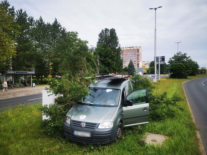 Wypadek w Koszalinie przy ul. Władysława IV