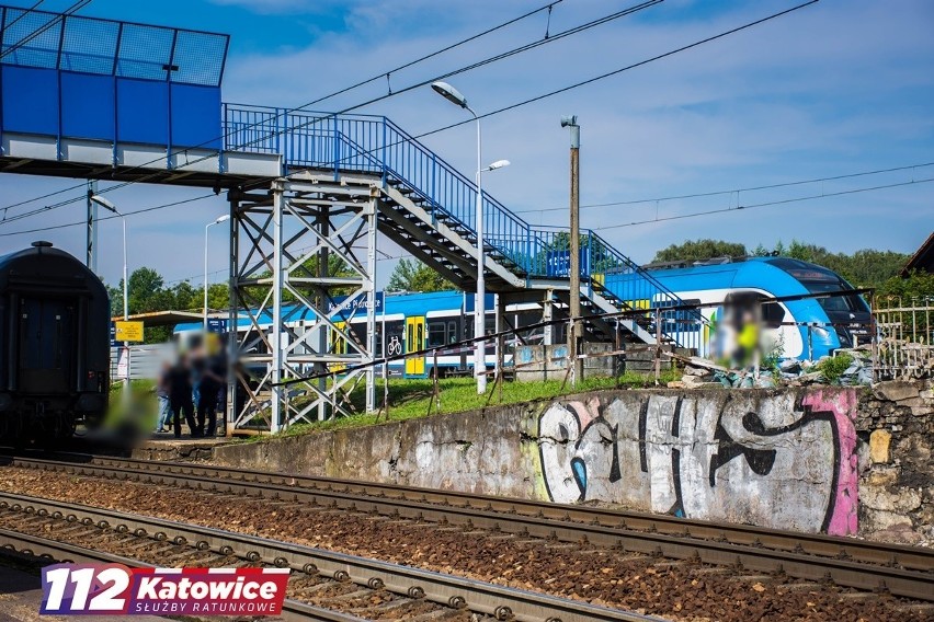 Koszmarny wypadek na stacji Katowice - Piotrowice